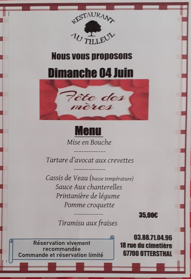 Dimanche "fête des Mères"