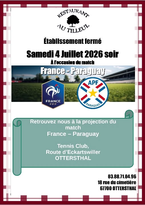 Etablissement délocalisé pour la soirée